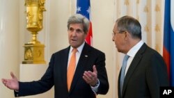 Джон Керрі і Сергій Лавров у Москві