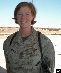 Lt. Heidi Kraft, who served as a clinical psychologist in the US Navy, believes courage is not the lack of fear, but rather the ability to face it.