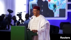 Le président nigérien Mohamed Bazoum à Lagos, Nigeria, le 22 mai 2023.