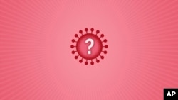 Yon ilustrasyon tes COVID-19 yo (AP Illustration / Peter Hamlin)