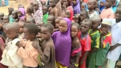 FILE - DDR officials say a majority of the 155 militants who arrived this week in Meri, Cameroon, July 29, 2021, are wives of the fighters and their children. (Moki Edwin Kindzeka/VOA)