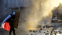 Aksi protes terhadap kesenjangan sosial di Santiago, Chile yang berakhir dengan kerusuhan (foto: dok).