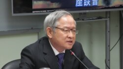 台湾在野党国民党前立委林郁方(美国之音张永泰拍摄)