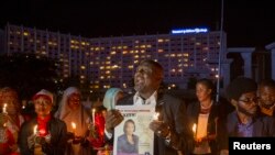 Masu gangamin ceto 'yan matan Chibok da taken #BringBackOurGirls