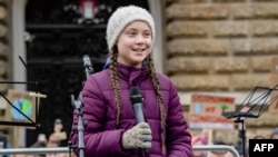 Greta Thunberg, aktivis remaja di Swedia yang memelopori aksi protes terhadap kebijakan pemerintah soal perubahan iklim yang kurang memadai.