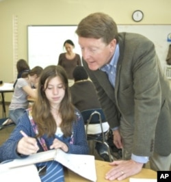 Principal Paul Chapman believes the green mission at Head-Royce helps students build leadership skills.