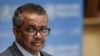 Direktur Jenderal WHO Tedros Adhanom Ghebreyesus menghadiri konferensi pers di Jenewa, Swiss, pada 3 Juli 2020. (Foto: Pool via Reuters/Fabrice Coffrini)