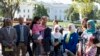 Dr. Zaher Sahloul, with the Syrian American Medical Society and American Relief Coalition for Syria, in front of the White House in Washington, calling on the Obama Administration to do more to address the ongoing crisis in Syria, Wednesday, Sept. 16, 201