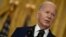 Tổng thống Hoa Kỳ Joe Biden phát biểu tại Nhà Trắng ngày 4/6/2024, công bố sắc lệnh ngăn di dân bất hợp pháp xin tị nạn.