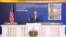 NYSE security chief Kevin Fitzgibbons rings the closing bell, April 15, 2020, in New York, to thank Fiat Chrysler workers who are shipping masks to those in need. The NYSE is saluting COVID responses via its #Gratitude campaign.