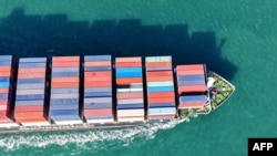 特朗普雖然沒有在上任首日立即對國外加徵關稅，但他已表示最早可能在2月1日對加拿大和墨西哥徵收25%關稅，同時指示評估與中國的貿易現況。 (法新社：2025年1月13日)