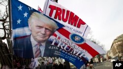 កម្រងរូបភាព៖ ‍«ព្រឹត្តិការណ៍​ផ្សេងៗ​មុន​ថ្ងៃ​ស្បថ​ចូល​កាន់​តំណែង​របស់​លោក ត្រាំ‍»