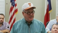 Mayor of Galveston James Yarbrough comments on evacuation as Hurricane Harvey approaches Texas.