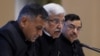 India's Chief Election Commissioner Sunil Arora (C) speaks as Election Commissioner Ashok Lavasa (L) and Sunil Chandra look on during a news conference in New Delhi, India, March 10, 2019. 