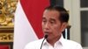 Presiden Joko Widodo berpidato di hadapan Sidang Kabinet Paripurna terakhir di Istana Kepresidenan Jakarta, Kamis (3/10) (Cortesy: Setpres RI).