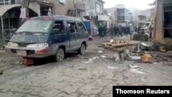 Deadly twin blasts in Bamiyan, Nov. 24, 2020.