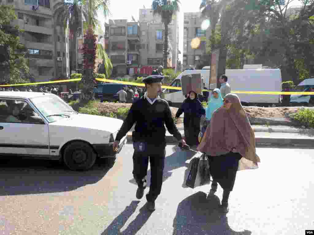 Displaced Afrin people visit the graves of their beloved ones in the eid