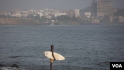Catching Some Waves Off Senegal's Dakar
