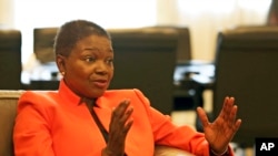 FILE - U.N. humanitarian chief Valerie Amos.