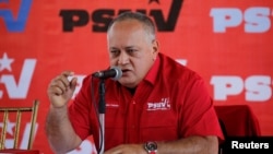 ARCHIVO - Diosdado Cabello, primer vicepresidente del PSUV.