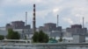 A view of the Zaporizhzhia nuclear power plant, outside the Russian-controlled city of Enerhodar in the Zaporizhzhia region, Ukraine, Aug. 4, 2022.