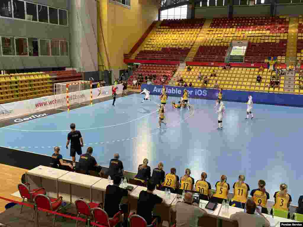 تیم هندبال ایران با شروع خوب و ضربتی تیم سوئد را غافلگیر کرد