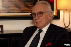 Patrick Grayson, CEO of GPW, says his firm's mission is to fill gaps of knowledge. "There’s always something people should or could know in addition to what they do know. Our job is to answer that question." (Photo - R. James/VOA)