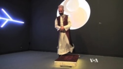 A 'Whirring Darvish' and Orbiting Bust of Dictator at NYC's Armory Art Show