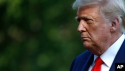 President Trump told Fox News Channel it's too early to make such an ironclad guarantee and scoffed at polls showing him lagging behind Democrat Joe Biden.