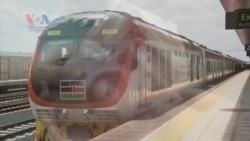 កេនយ៉ាដំណើរការផ្លូវដែកដែលចិនសង់ឲ្យ ដោយជាប់បំណុលរាប់ពាន់លានដុល្លារ