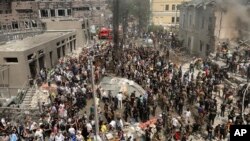 یوکرین کے مطابق روس کے میزائل حملوں میں کیف میں اسپتال اور دیگر شہروں میں کئی مقامات نشانہ بنے ہیں۔