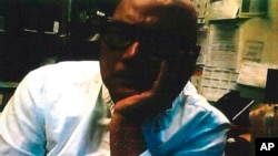 This image contained in the criminal complaint against Alexander Yuk Ching Ma shows a screenshot made from a video by an FBI undercover employee taken of Ma in January 2019 during a meeting. Ma, a former CIA officer, pleaded guilty on May 24, 2024, of spying for China.