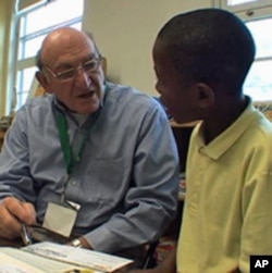 Irving Wilson says volunteering keeps both his mind and body active.