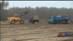 У чорнобильській зоні розпочали будівництво централізованого сховища для відпрацьованого ядерного палива. Відео