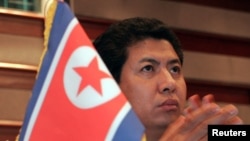 FILE - North Korean chief delegate Son Kwang-Ho.