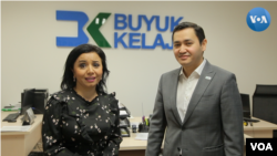 "Buyuk Kelajak" liderlaridan biri Bahrom Ismoilov bilan Toshkentda suhbat, aprel, 2019