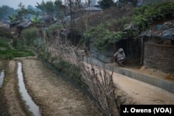 The different parts of Kutapalong camp, in Bangladesh, reflects the ongoing persecution faced by the Rohingya. This part of the camp has been established for many years, while other parts are being newly developed by fresh arrivals.