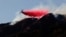 A firefighting plane makes a retardant drop on a hill near a wildfire in Azusa, Calif., June 20, 2016.