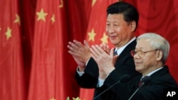 Ông Tập Cận Bình trong chuyến thăm Việt Nam năm 2015.