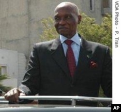 Senegal's 84- year old President, Abdoulaye Wade