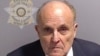 Foto policial del exalcalde de Nueva York Rudy Giuliani, tomada tras entregarse a las autoridades estatales en Atlanta, EEUU, el 23 de agosto de 2023.