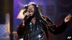 Big Baby D.R.A.M. performs during the BET Hip Hop Awards in Atlanta, Sept. 17, 2016. 