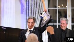 Держсекретар США Ентоні Блінкен на події з музичної дипломатії. Вашингтон