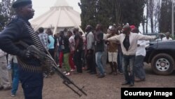 Masu zanga zanga a Jamhuriyar Dimukradiyar Congo yayin da jami'an tsaro ke sa ido akansu