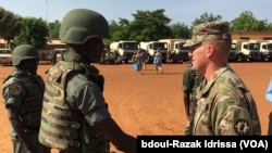 Lutte contre le terrorisme: les Etats Unis d'Amérique appuient le Niger dans le cadre du contrôle de ses frontières, à Mainé Soroa dans la région de Diffa, au Niger, le 5 septembre 2016. (VOA/Abdoul-Razak IDRISSA)