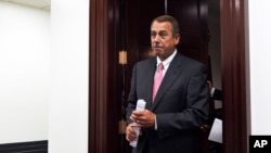 House Speaker John Boehner of Ohio on Capitol Hill in Washington, May 13, 2015.