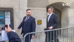 香港駐倫敦經貿辦間諜案再度開庭，被告衞志樑在庭外並無理會記者提問