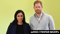 Meghan Markle The Duchess of Sussex dan suaminya, Pangeran Harry The Duke of Sussex 