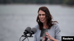 Archivo-La primera ministra de Nueva Zelanda, Jacinda Ardern, anunció el lunes 17 de agosto que las elecciones generales serían postpuestas para el 17 de octubre del mismo año, en vez de septiembre, como estaban previstas.