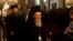 FILE - Ecumenical Patriarch Bartholomew I, the spiritual leader of the world's Orthodox Christians, leaves the Patriarchal Church of St. George, following Sunday services in Istanbul, Oct. 7, 2018. 